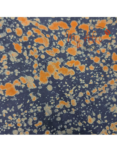 Foulard headwrap africain en batik pour attachés foulards / mare tèt
