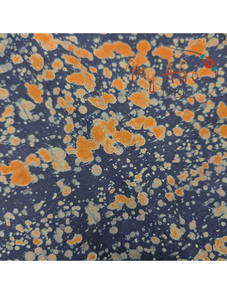 Foulard headwrap africain en batik pour attachés foulards / mare tèt