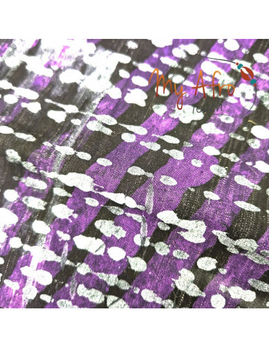 Foulard headwrap africain en batik pour attachés foulards / mare tèt