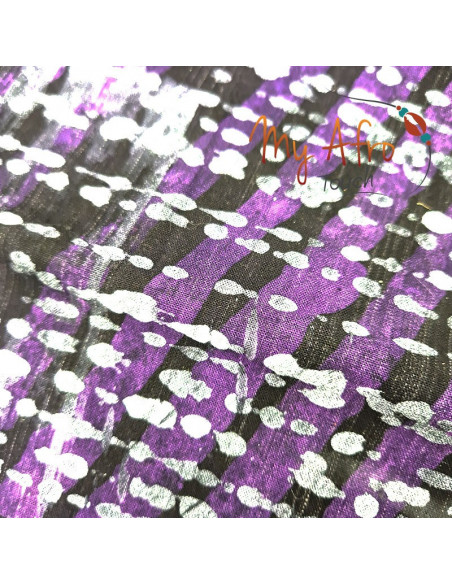 Foulard headwrap africain en batik pour attachés foulards / mare tèt