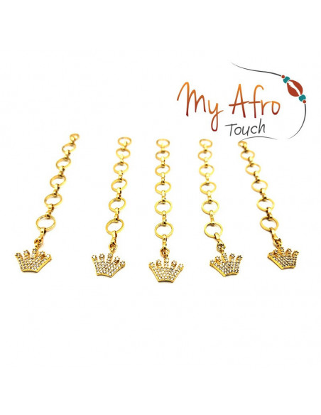 Chaine de front Couronne strass