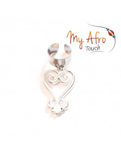 Bagues pour cheveux Adinkra Sankofa 2