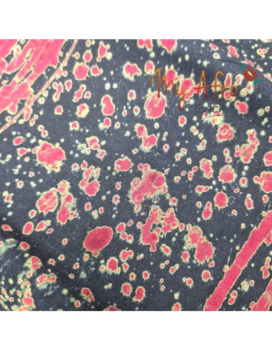 Foulard headwrap africain en batik pour attachés foulards / mare tèt