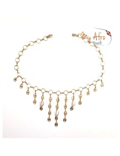 Chaine de tête Panache avec mini cauris