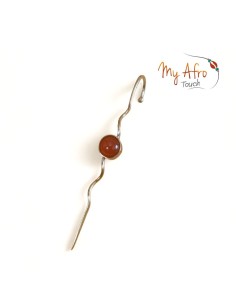 Bijou d’hélix vague en bronze – Bijou d’oreille | My Afro Touch