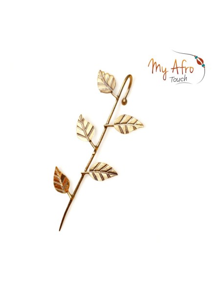 Bijou d’hélix branches feuillues  – Bijou d’oreille | My Afro Touch