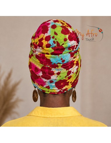 Foulard africain  multicolore | My Afro Touch