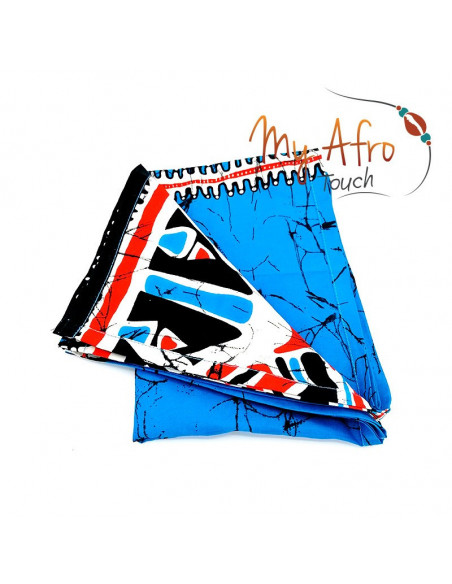 Foulard headwrap africain multicolore pour attachés foulards mare tèt