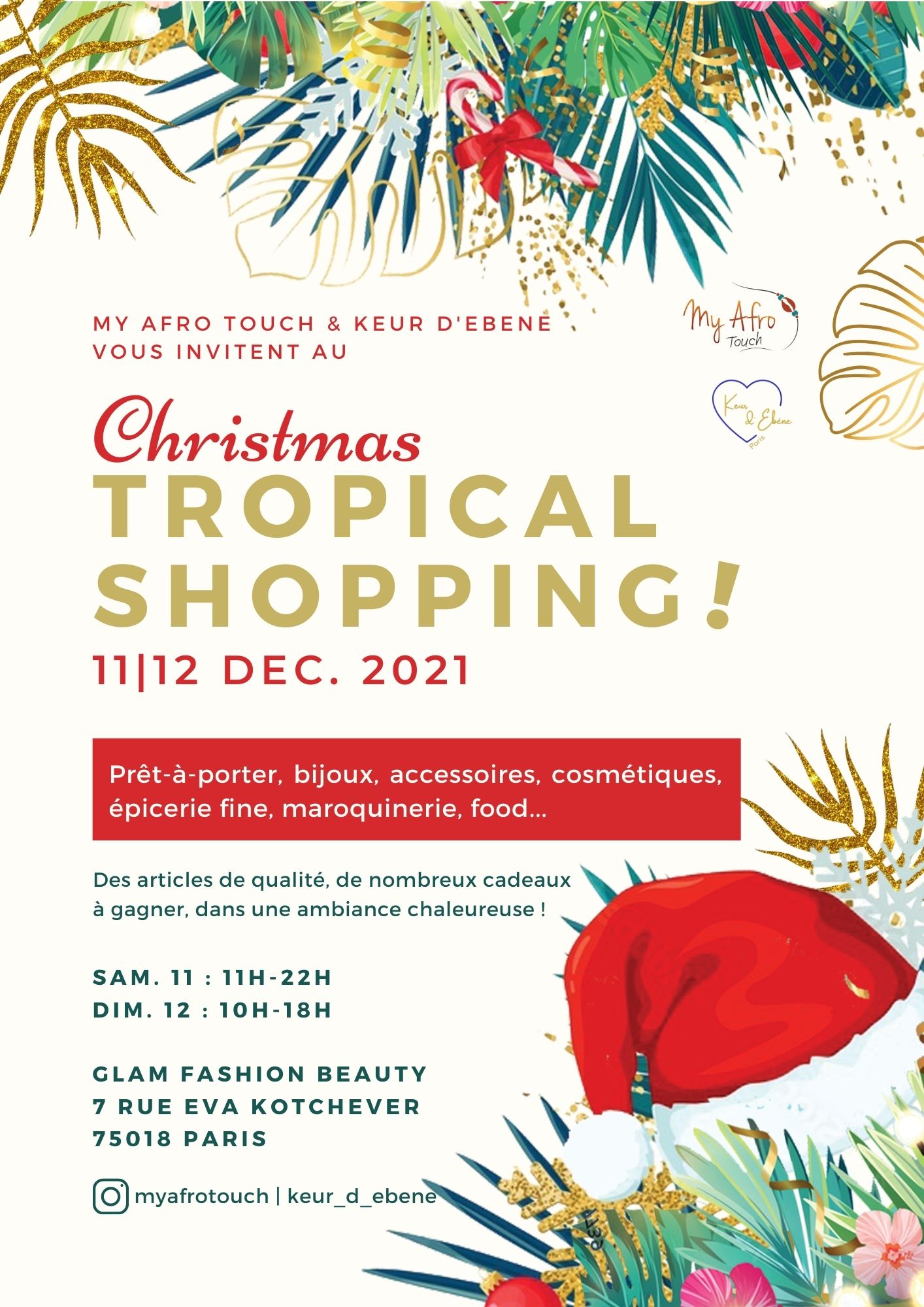 Christmas Tropical Shopping 2021